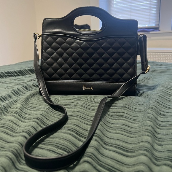 Harrods Top Handle Bag - Black - Picture 5 of 12